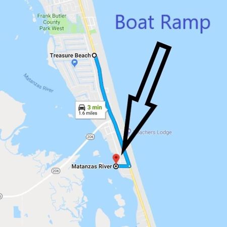 Canal Home Dock Walk To Beach Kayaks Sup Fishing Сент Августин Екстериор снимка