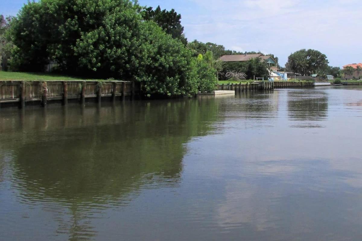Canal Home Dock Walk To Beach Kayaks Sup Fishing Сент Августин Екстериор снимка